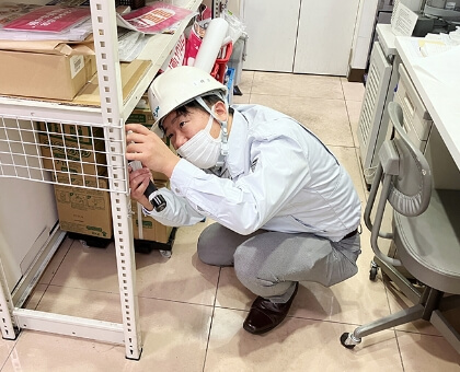 迅速に修繕・是正を実施