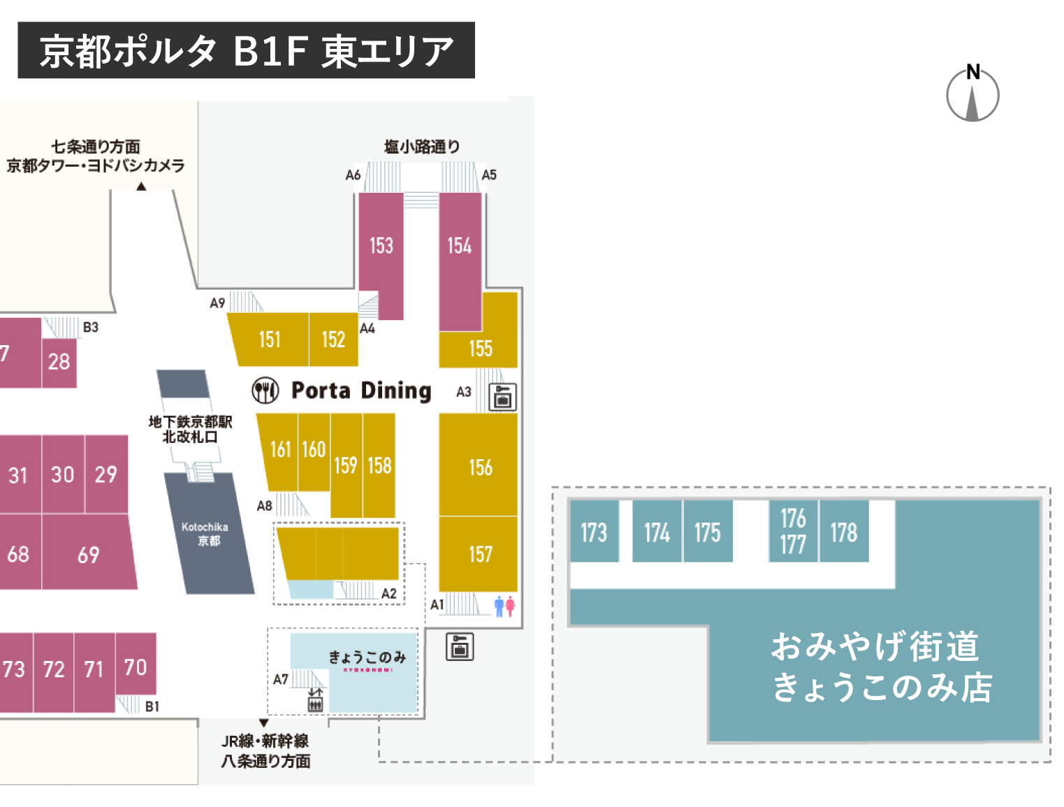 おみやげ街道きょうこのみ店